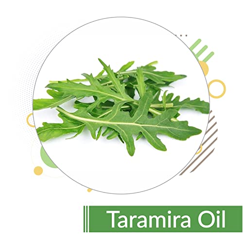 Image of B-URBAN Taramira (Eruca Vesicaria Ssp. Sativa) Oil | Pure & Natural Undiluted Essential Oil | Organic Standard | For Healthy Hair & Skin, Helps Reduce Dandruff & Improve Hair Thickness - 100 ml