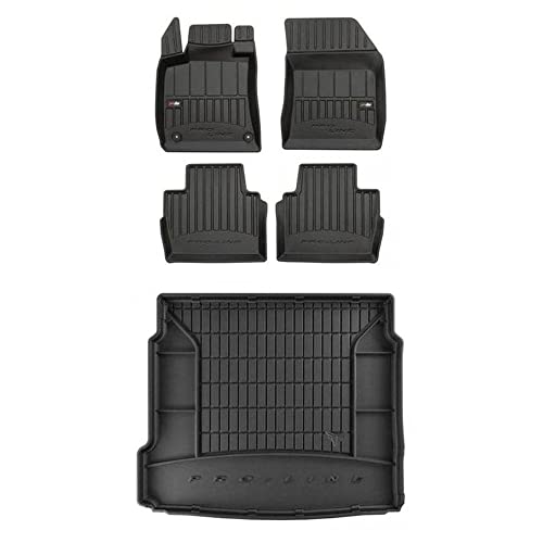 Tapis de coffre et sol en caoutchouc Peugeot 508 II étanche et haute résistance MOTOS