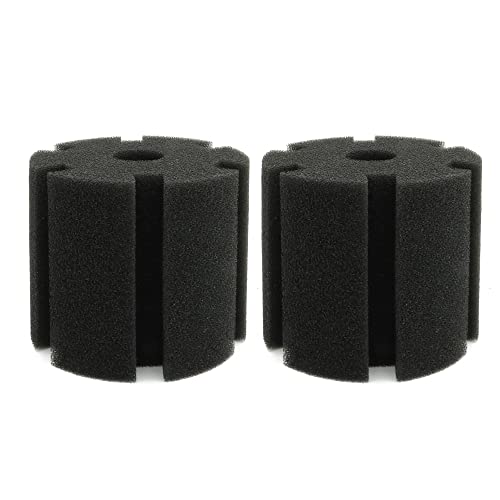 ALEGI 2 pcs Aquarium Sponge Filter Replacement Foam, Fish Tank Foam Replacement