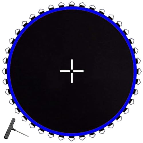 Saut Robuste pour le Jardin avec le Tapis de Trampoline 48 Œillets
