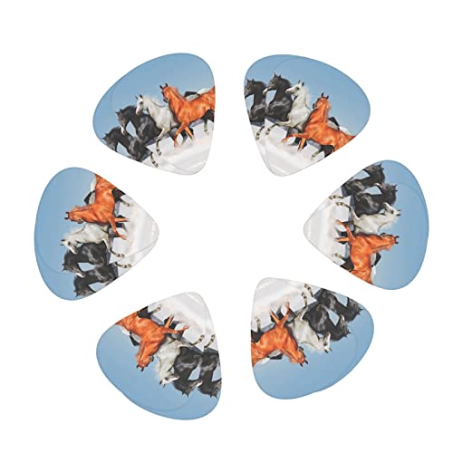 Ensemble de 12 médiators de guitare Pretty Horses pour guitare acoustique, guitare électrique, contrebasse, ukulélé - Les Beatles, Paul McCartney, John Lennon, RIngo Starr, George Harrison Ensemble de 12 médiators de guitare Pretty Horses pour guitare acoustique, guitare électrique, contrebasse, ukulélé – Image 3