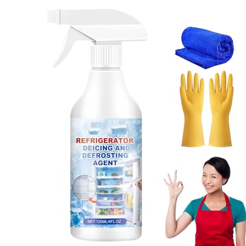 Defrosting Spray for Fridge Freezer, Fridge Freezer Defrosting Spray, Fridge Freezer De-Icer Spray...