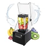 Smoothie-Mixer FüR Die Arbeitsplatte – FüR Ganze FrüChte Und GemüSe, Mit 10 Cm Breiterem Und...