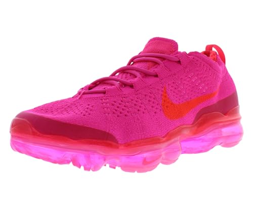 Nike Air Vapormax 2023 Flyknit Women's Shoes (DV6840-600, Fierce Pink/Fireberry/Pink Blast/Bright Crimson) Size 7