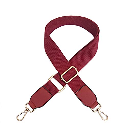 Beacone Wide Purse Strap Adjustable Canvas Replacement Crossbody Handbag Shoulder Bag Strap