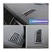 Car AC Vent 4Pcs Car Front Left/Right Console Air Conditioner Vent Grille Panel Cover Outlet Fit for Ford Road Shaker