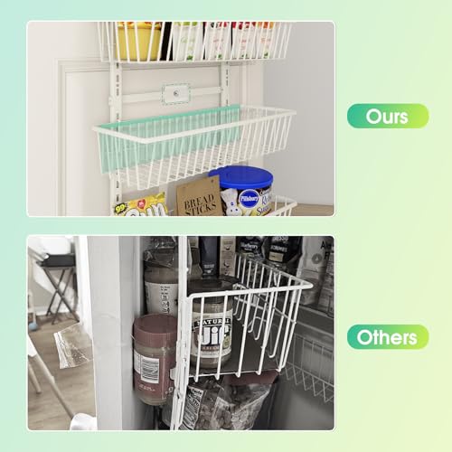 Mefirt-White-9-Tier-Over-The-Door-Pantry-Organizer-Pantry-Organization-Pantry-Hanging-Organizers-and-Storage-Adjustable-Heavy-Duty-Metal-for-Home-Kitchen-Back-of-Door-Seasoning-Rack