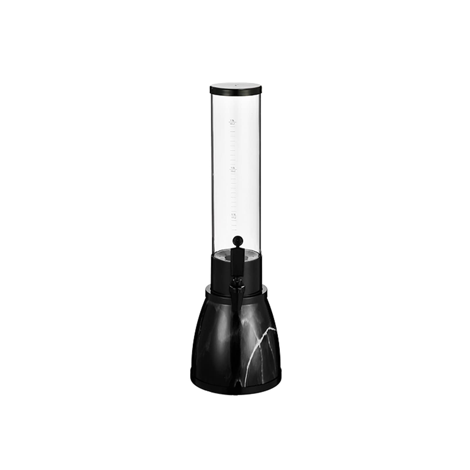 JOMRTS 1.5L Tower Beer Dispenser with Tap Tower Type Beer Dispenser Multipurpose Beverage Dispenser Commercial Beer Dispenser for Restaurants (C)