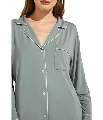 Image of Eberjey Gisele - PJ Set Willow Green /Bone SM