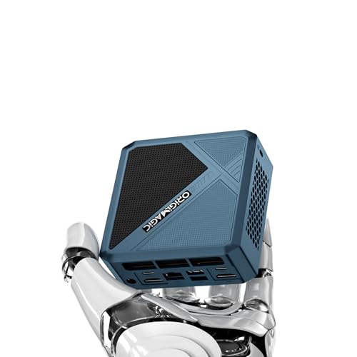 origimagic N2 PRO 11 Pro Ryzen 7 6800H (8C/16T, 4.7GHz) Mini PC, 32GB DDR5 512GB PCIe SSD Mini Desktop Computers, 2.5 Gigabit LAN/USB4/Quad 4K Display/Wi-Fi 6E/BT 5.2 Mini Gaming PC, School & Office