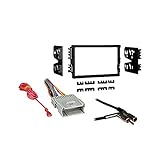 Harmony Audio Compatible with Hyundai Santa Fe 2003 2004 2005 2006 w Monsoon Double DIN Stereo Harness Radio Dash Kit