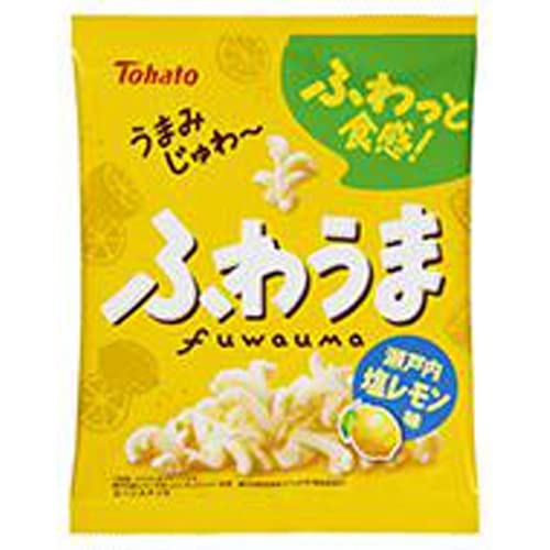 東ハト ふわうま 瀬戸内塩レモン味 55g×12入