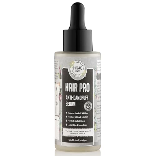Image of Hair Pro Anti-Dandruff Serum | Piroctone Olamine, Salicylic Acid, Tea Tree, Rosemary & Lemon Oil | Fights Dandruff & Itchy Scalp | 100ml