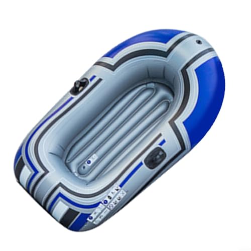 EXTRWORY Inflable para kayak, barco, a prueba de fugas, costuras de doble capa, balsa portátil de 150 x 90 cm, 188 x 114 cm, para diversión acuática para adultos al aire libre (1 persona)