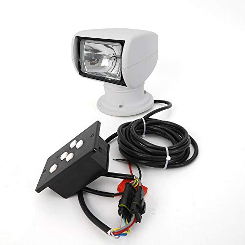 image for DONSU Boat Spotlights, 100W Remote Control Spotlights for Boat Truck, 
