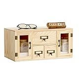 ★ [Qualität Holzwerkstoffe] Der Schrank ist aus hochwertigem Holz, das umweltfreundlich ist.