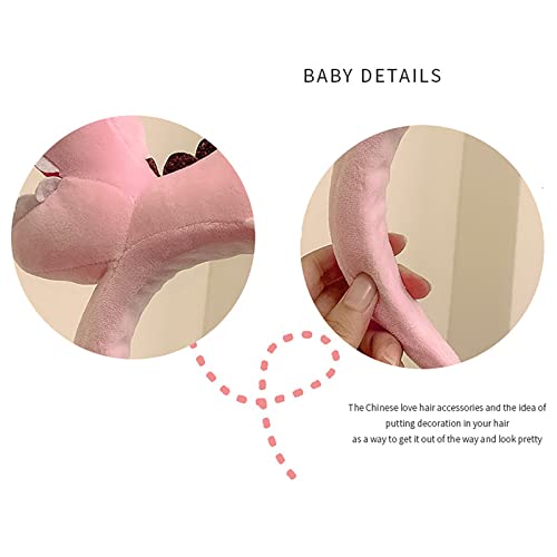 Lreuip Cute Cartoon Funny Headband And Hair Band For Women Washing Face, Super Cute Hair Clip And Fixed Headband Kawaii thumb #4