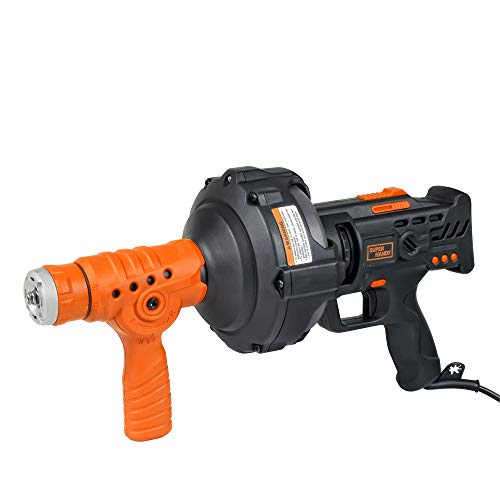 SuperHandy Drain Auger 25’ Feet/7m Electric Max 110VAC 300W Cord w/Replaceable Shaft Flexible