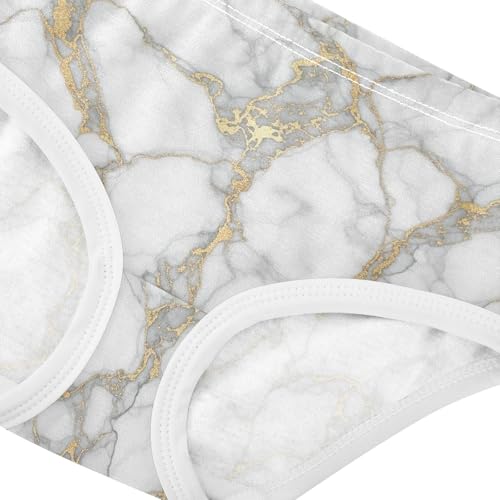 Joisal Aesthetic Gray White Girls Underwear Toddler 2t Cotton Panties for Girl Flower Kids Briefs Undies4