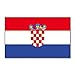 Produktbild Flaggenking Kroatien Flagge/Fahne, mehrfarbig, 150 x 90 x 1 cm, 17010
