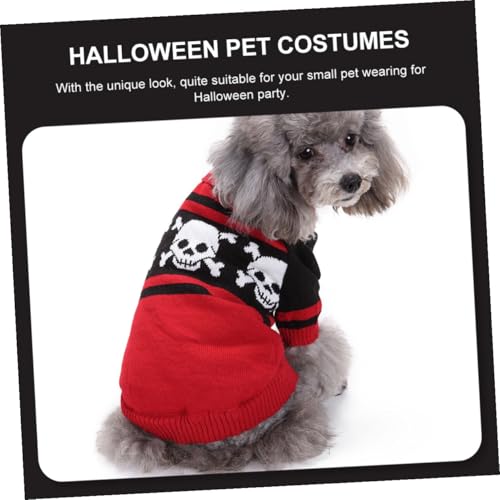 Disfraz Halloween para Perro Talla XL Rojo miniatura 3