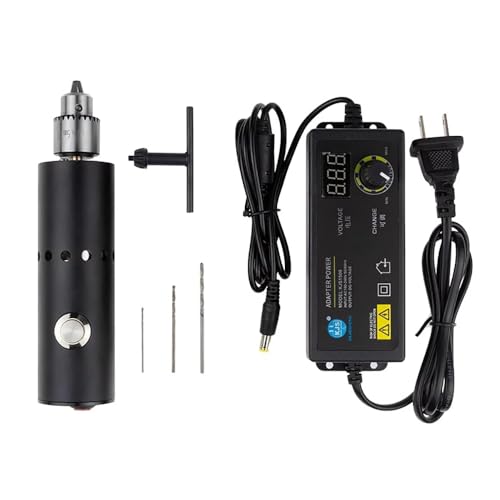 Mini Taladro Eléctrico 0.3-6.5MM 3V-24V con Velocidad Variable miniatura 1