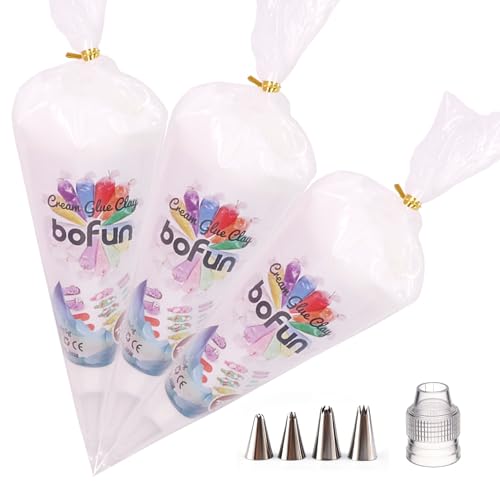 BoFUN White Decoden Cream Glue Whipped Cream Glue Clay Kit for Crafts