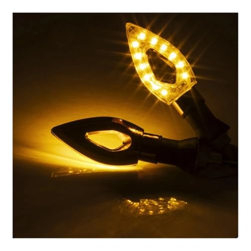 Clignotant LED pour moto à défilement dynamique universel 12V - 5