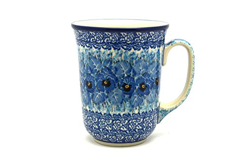 Polish Pottery Mug - 16 oz. Bistro - Unikat Signature U3639