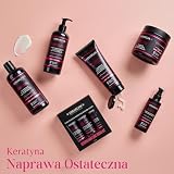 Kerargan - Duo Ultra Naprawcze Szampon & Maska z Keratyną do Włosów Zniszczonych i Stresowanych - Odżywia, Wygładza i Chroni - Bez Sulfatów, GMO, Silikonu - 2x500 ml