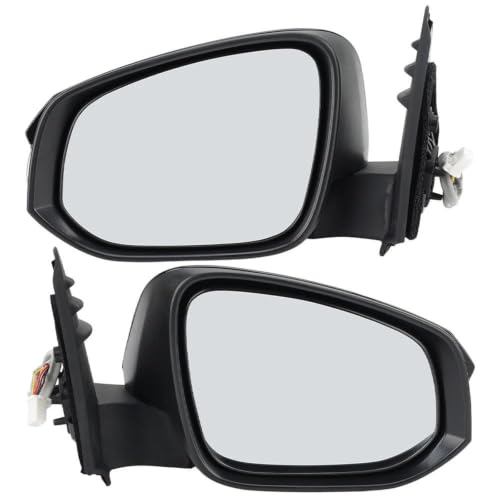 Rétroviseur voiture Hilux 2015-2024 bloc rétroviseur extérieur noir 5 broches gauche droit