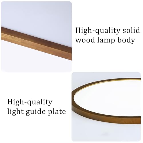 Lampe plafond LED dimmable 3000K-6500K avec télécommande pour chambre