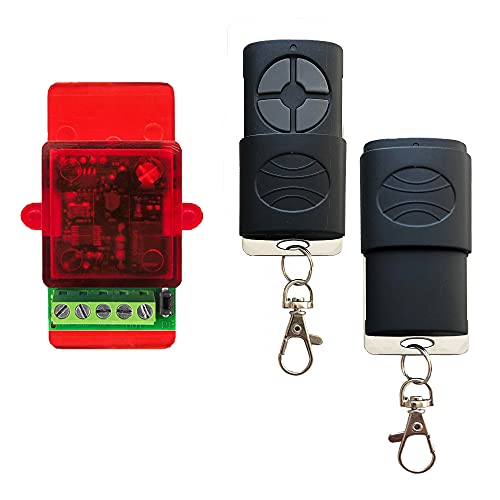 Il kit è completo di istruzioni di montaggio, i telecomandi sono forniti con batteria alkalina da 12V.