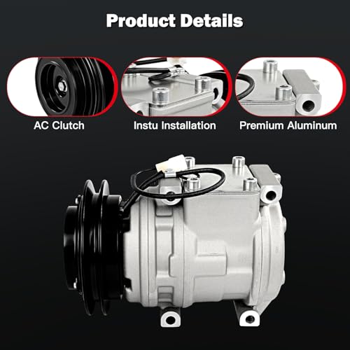 Image of CCIYU AC Compressor w /Clutch for Toyota 4Runner 3.0L 1994