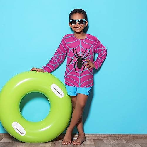 CaTaKu Kinder Schwimmshirt – UPF 50+, Langärmlig, 90% Polyester, Für Jungen & Mädchen 3–12 Jahre