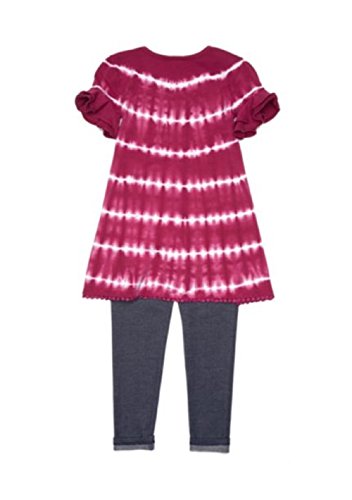 Girl's 4-6X Sequin Love Tie Dye Dress Set 62