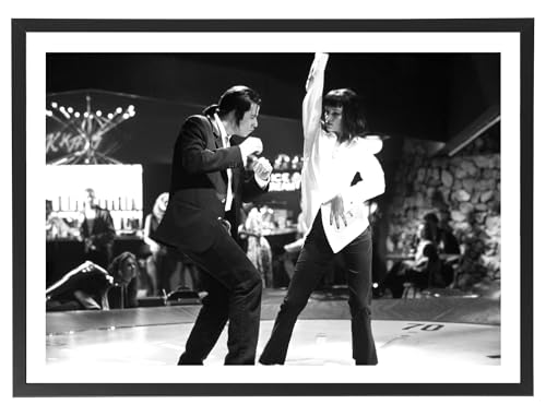Cadre Pulp Fiction affiche de collection 70 x 50 cm finition mate