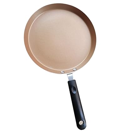 TOPBATHY Aluminum Nonstick Cookware Omelette Pan Frying Pan For Making Great Omelets Pancakes Crepes or Burritos 18cm
