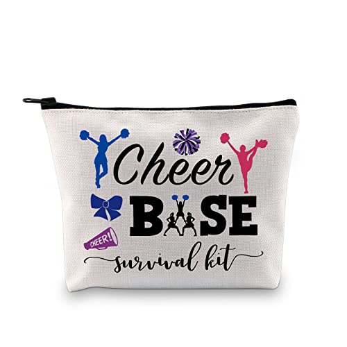 JTOUK Cheer Base Geschenk Cheerleader Geschenk Cheer Bag Cheer Base Survival Kit Kosmetiktaschen Geschenk Cheer Mom Thank You Geschenk, Survival Cheer Base Bag EU Cover