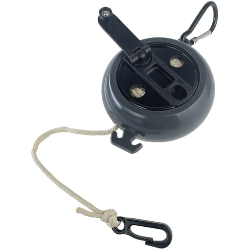 newganbo Retractable Treestand Bow Hoist with 33ft Tangle-Free Rope – Silent Gear Lift System for Bow, Crossbow, Backpack – Hunting Climbing Accessory for Tree Stand & Saddle Hunters