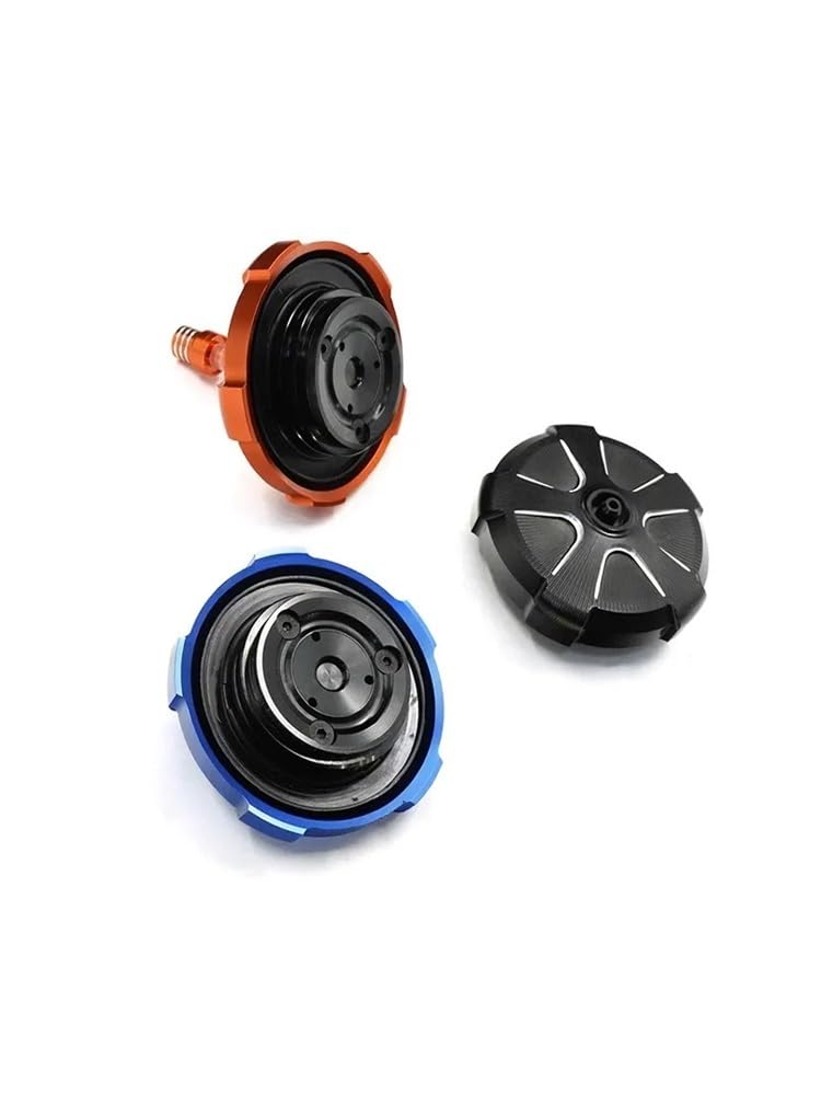 moto Tappo serbatoio bloccabile 1 Pezzo Universale 50 Mm 3 Colori CNC Alluminio Ally Tappo Serbatoio Carburante Olio Gas Con Sfiato Accessori Per Moto