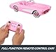 Hot Wheels Ferngesteuertes Auto, R/C Barbie Corvette - ferngesteuertes Fahrzeug, 1956 Corvette Stingray, 2,4 GHz Frequenz, bis zu 8 km/h, Platz für 2 Barbie-Puppen, HPW40