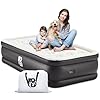 BUPPLEE-Air-Mattress-wBuilt-in-Electric-Pump-Inflatable-Air-Bed-Durable-Suitable-for-Camping-Family-Guests-and-Portable-Travel-with-Storage-Bag-Easy-to-InflateQuick-Installation BUPPLEE Air Mattress w/Built-in Electric Pump, Inflatable Air Bed, Durable, Suitable for Camping, Family Guests and Portable Travel, with Storage Bag, Easy to Inflate/Quick Installation