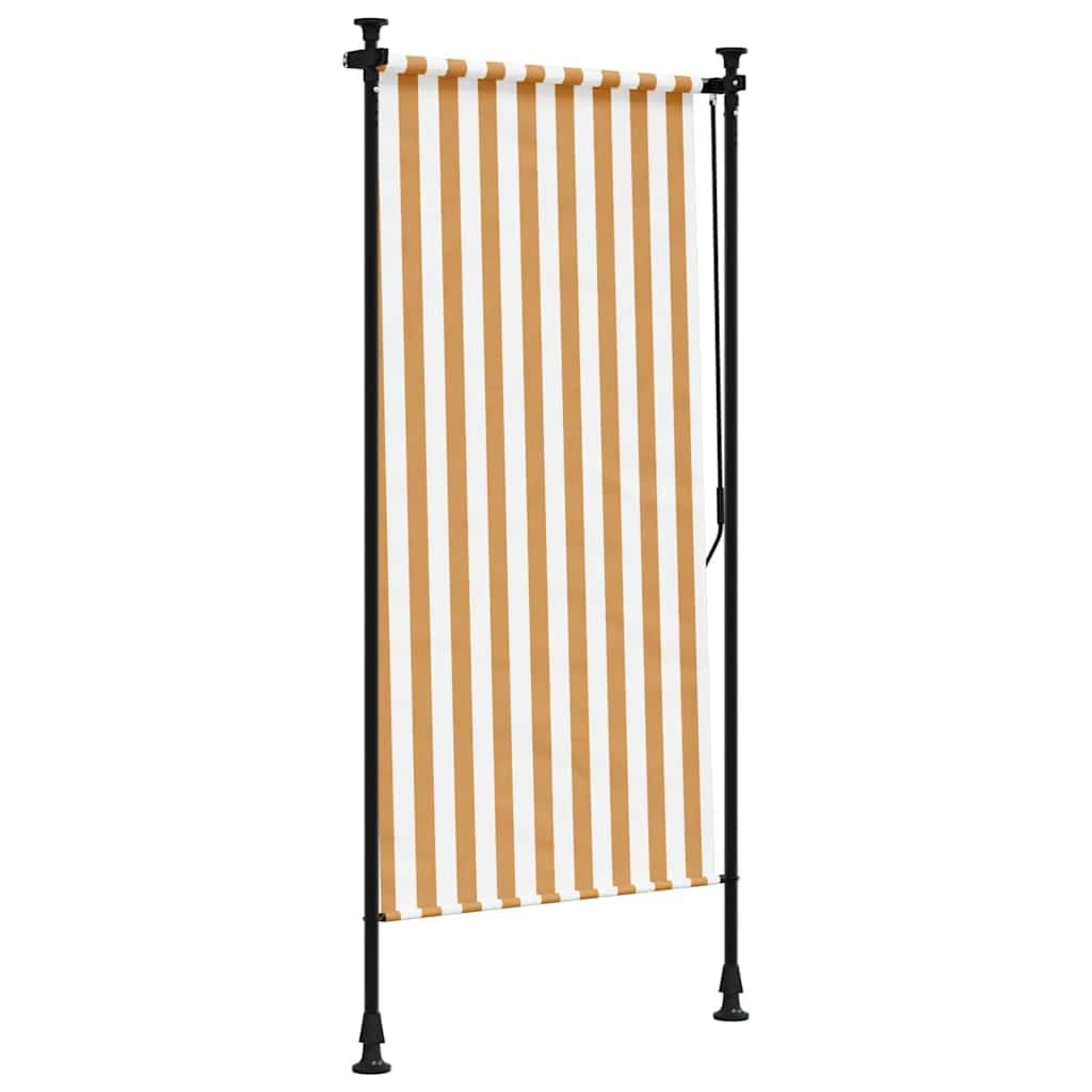 Tenda avvolgibile per esterni, 120 x 270 cm, tenda da sole verticale con manovella, per balcone e terrazza, estensibile, regolabile in altezza, 225-275 cm, acciaio antracite