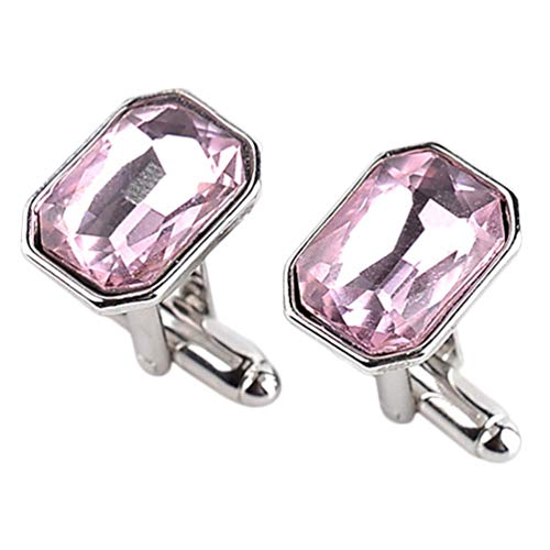 Set de Mancuernillas Doradas para Hombre con Diamante Creativo miniatura 2