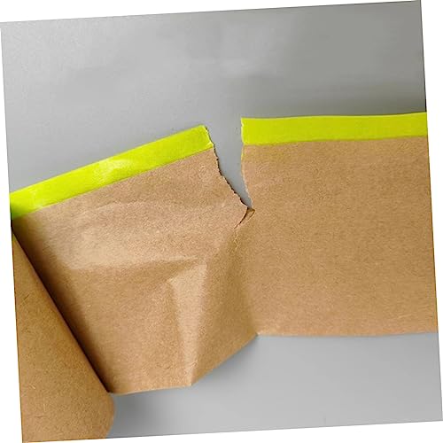 Generic 2 Rolos Filme De Mascaramento Kraft Papel De Proteção De De Estofamento Papel De Máscara Par