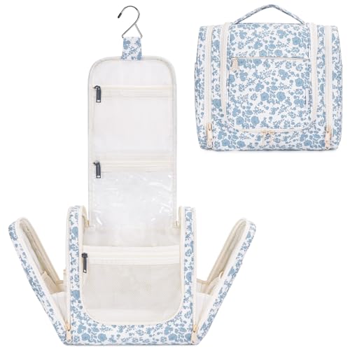 Narwey Hanging Toiletry Bag with Wet-Dry Separation