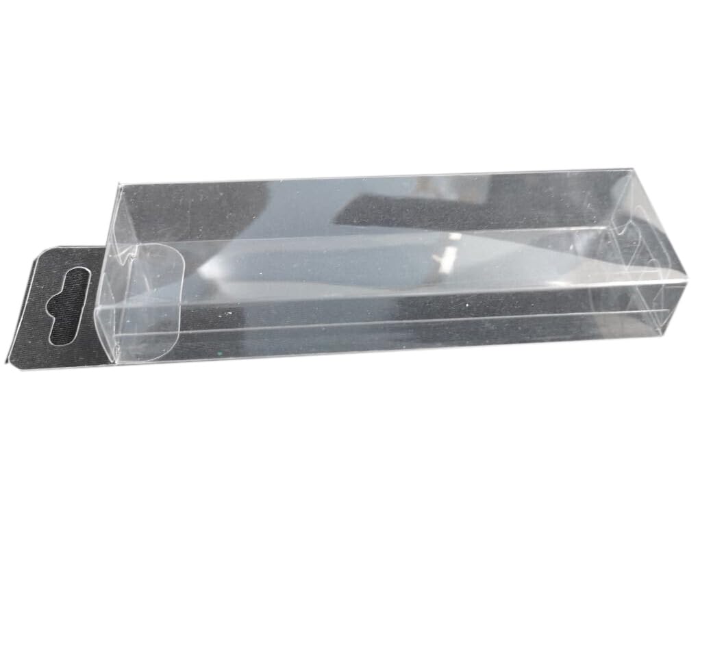 Pack of 20 Fishing Lure Tackle Clear Plastic Package PET Box for Bait Crafts