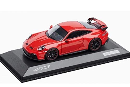 Amazon | ミニチャンプス 1/43 ポルシェ 911 992 GT3 2021 レッド