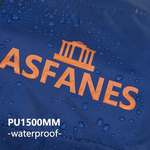 ASFANES 2 Person Waterproof Tents for Camping Easy Setup Outdoor Portable Backyard Camping Tents Suitable for Car, Backpacking, Hiking, Picnic or Fishing, Navy Blue - Image 8